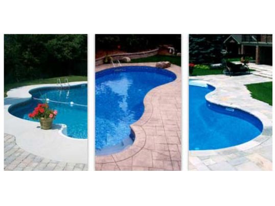 Make your swimming pool stand out with a coping layout by Latham Pool Products. 
